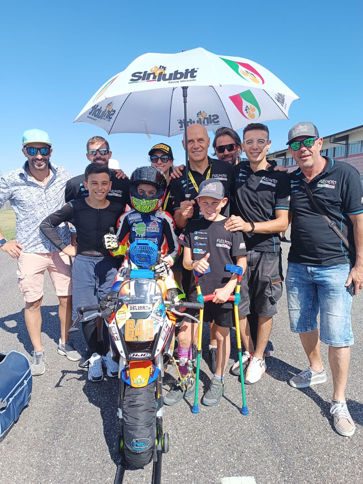 Fullmoto Squadra Corse Pronta Allultimo Round Stagionale Civ Junior